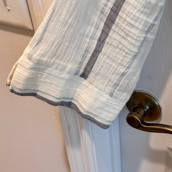 Woman's Maxi Dress, Striped, Size 16, Garnet Hill - Picture 4 of 11